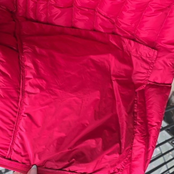 Lands’ End Buffalo Check Plaid Down Jacket  packable lightweight puffer 3x plus - Picture 8 of 10